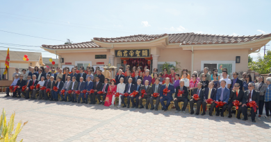 橙縣華人聯誼會隆重舉辦關帝廟重建落成暨剪綵典禮
